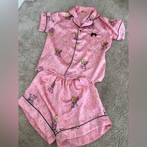 Women’s Pink Pajama Set